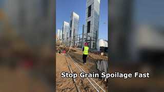 3 ensembles de tours de séchage de grains en continu de 1 000 tonnes