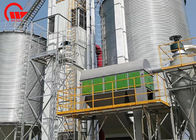 Raw Grain Rotary Drum Cleaner , High Performance Grain Separator Machine