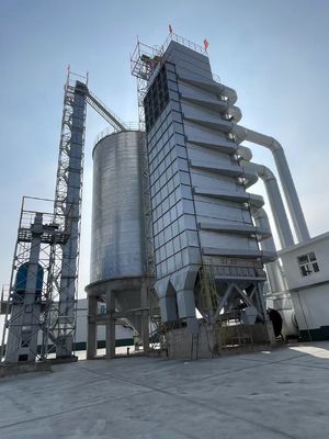 Maximiser votre potentiel commercial Machine de séchage de maïs avec des solutions de séchage durables Haute capacité de manutention et protection contre la surchauffe