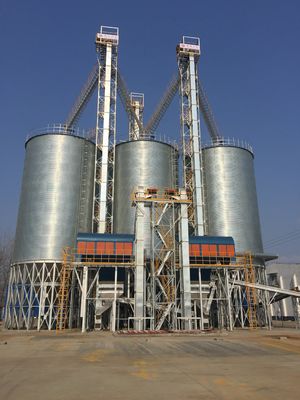 Conservation des grains à long terme avec une installation experte 24 heures sur 24 et une durée de vie garantie de 25 ans