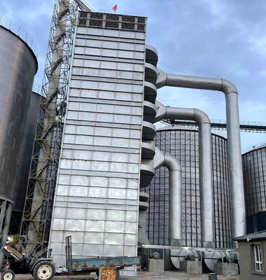 Machine de séchage de grains à air chaud propre pour le riz et autres produits agricoles de grande capacité