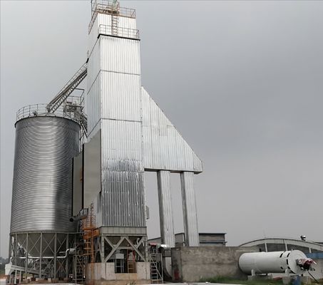Économie d'énergie séchoir à riz de la chaudière Dimension de consommation de chaleur 4500-6700 KJ/kg Protégé contre les explosions Pour les opérations à température