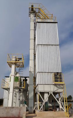 Durable Sécurité Tour séchoir à grains avec des composants en acier inoxydable résistant à la corrosion et un taux de séchage de 5 à 18%