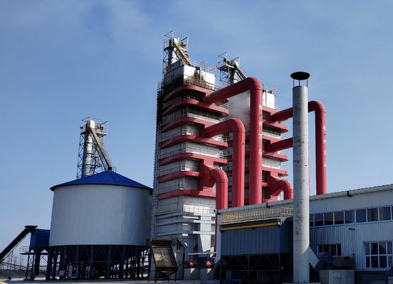 Machine de séchage de maïs à air chaud pour une réduction de l'humidité de 5 à 18% en grande capacité