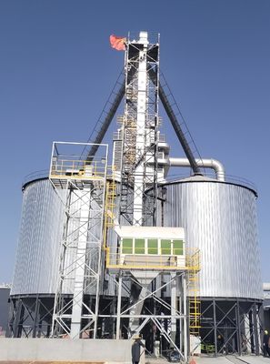 Séchoir à maïs économe en énergie avec une consommation de chaleur de 5000 à 7000 kJ/kg et une réduction de l'humidité de 5 à 18%