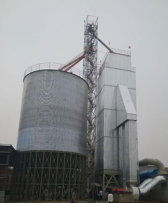 Séchoir à maïs haute capacité avec chauffage à air chaud propre