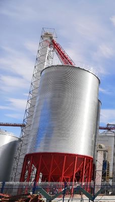 Efficacité dans l'entreposage et le transport Silos de grains d'acier pour des solutions de matériaux en vrac personnalisables