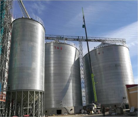 Faites passer votre entreprise au niveau supérieur grâce au soutien complet des silos de stockage de céréales par des professionnels dévoués