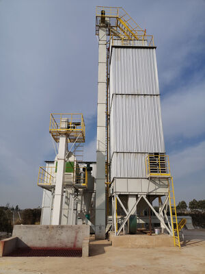 Low-temperature circulating drying, flexible batches, good grain quality and low breakage rate